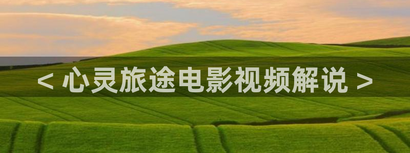 yy4480青苹果影院：< 心灵旅途电影视频解说 >
