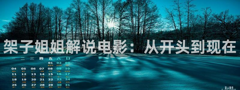 青苹果6090：架子姐姐解说电影：从开头到现在